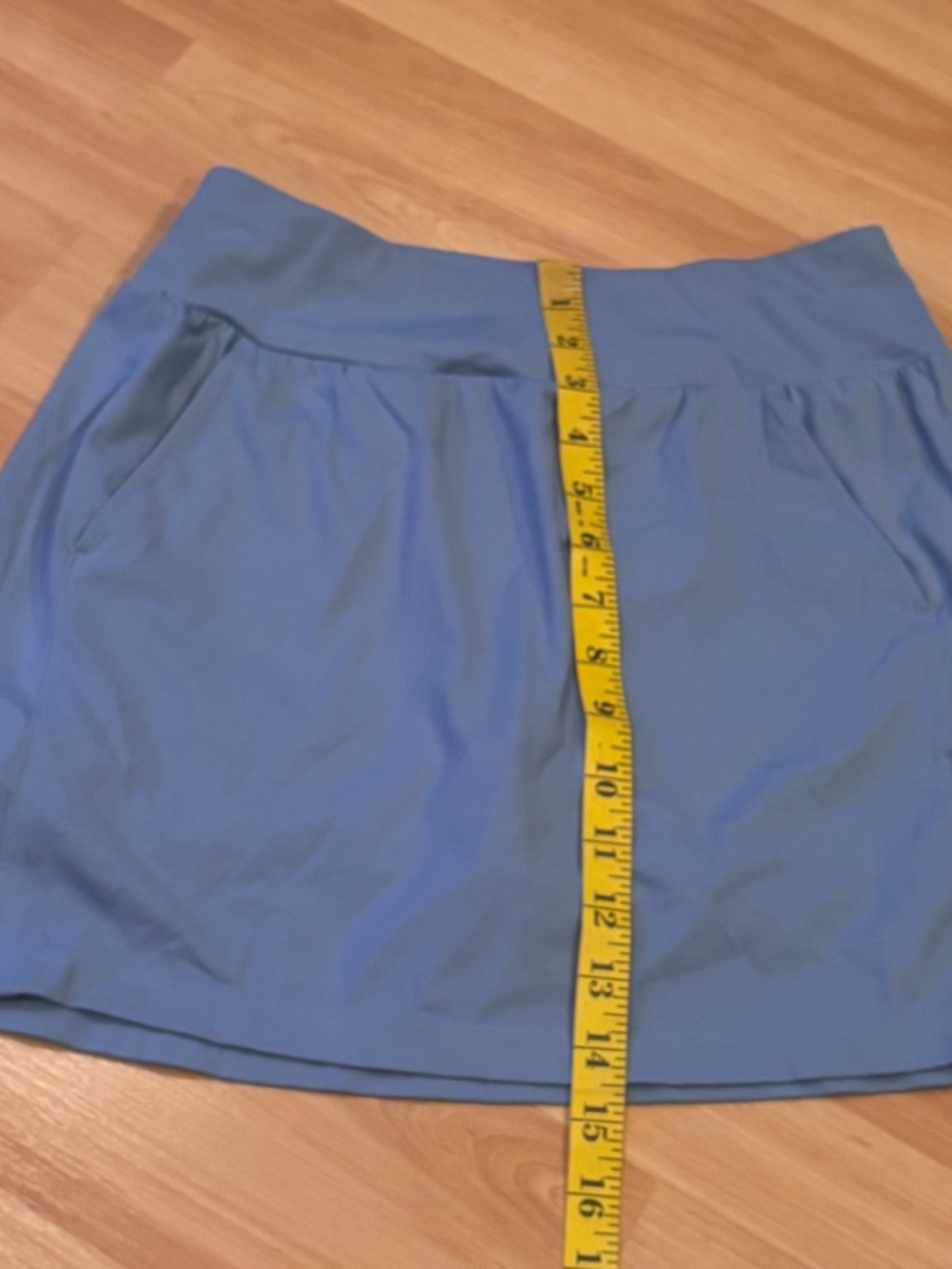 Travis Mathew Sky Blue Women's Active Golf Skort - Picture 5 of 7